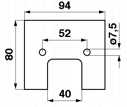 ŁOPATKA GUMOWA PRZENOŚNIKA MASSEY FERGUSON