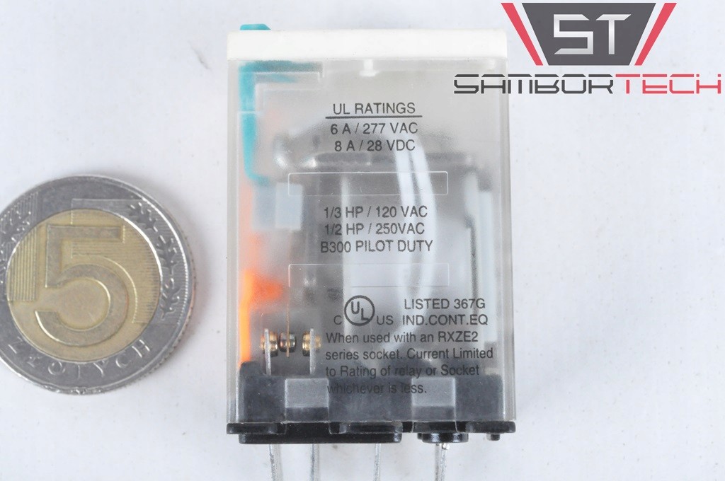 TELEMECANIQUE przekaźnik RXM4AB1FD 110VDC 4P 6A Rodzaj inny