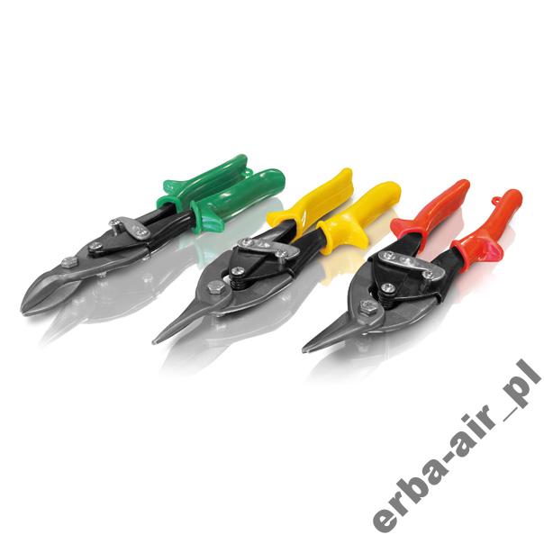 

Nożyce do cięcia blachy szczypce 3 sztuki erba