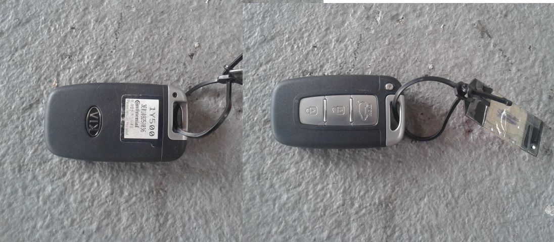 KIA PICANTO II 2011 2012 2015 КЛЮЧ SMART KEY