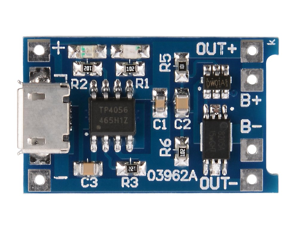 

Ładowarka Li-Ion Li-Poly TP4056 Usb micro