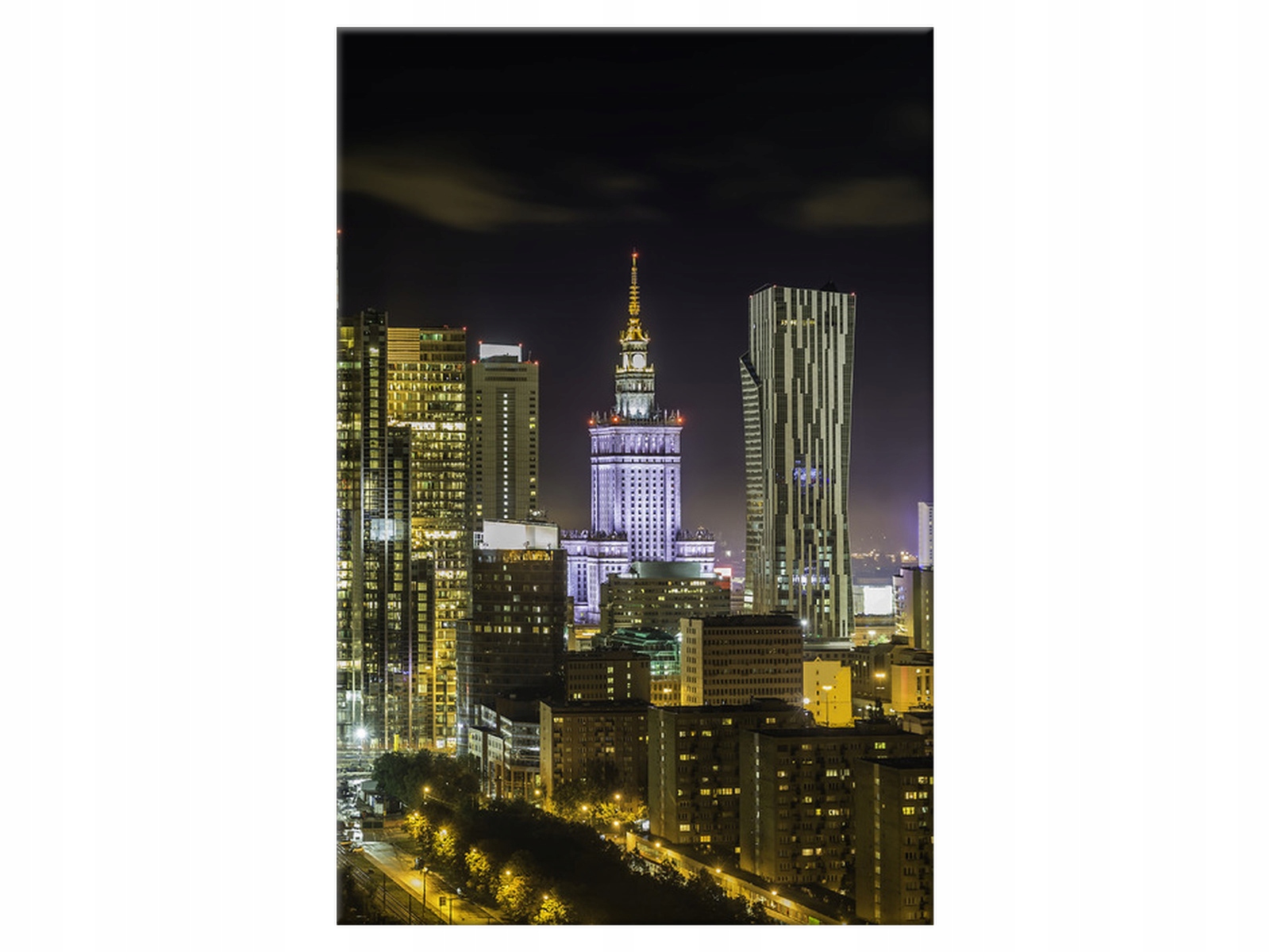 

Obraz Pejzaż Warszawa Panorama 60x90 Miasto