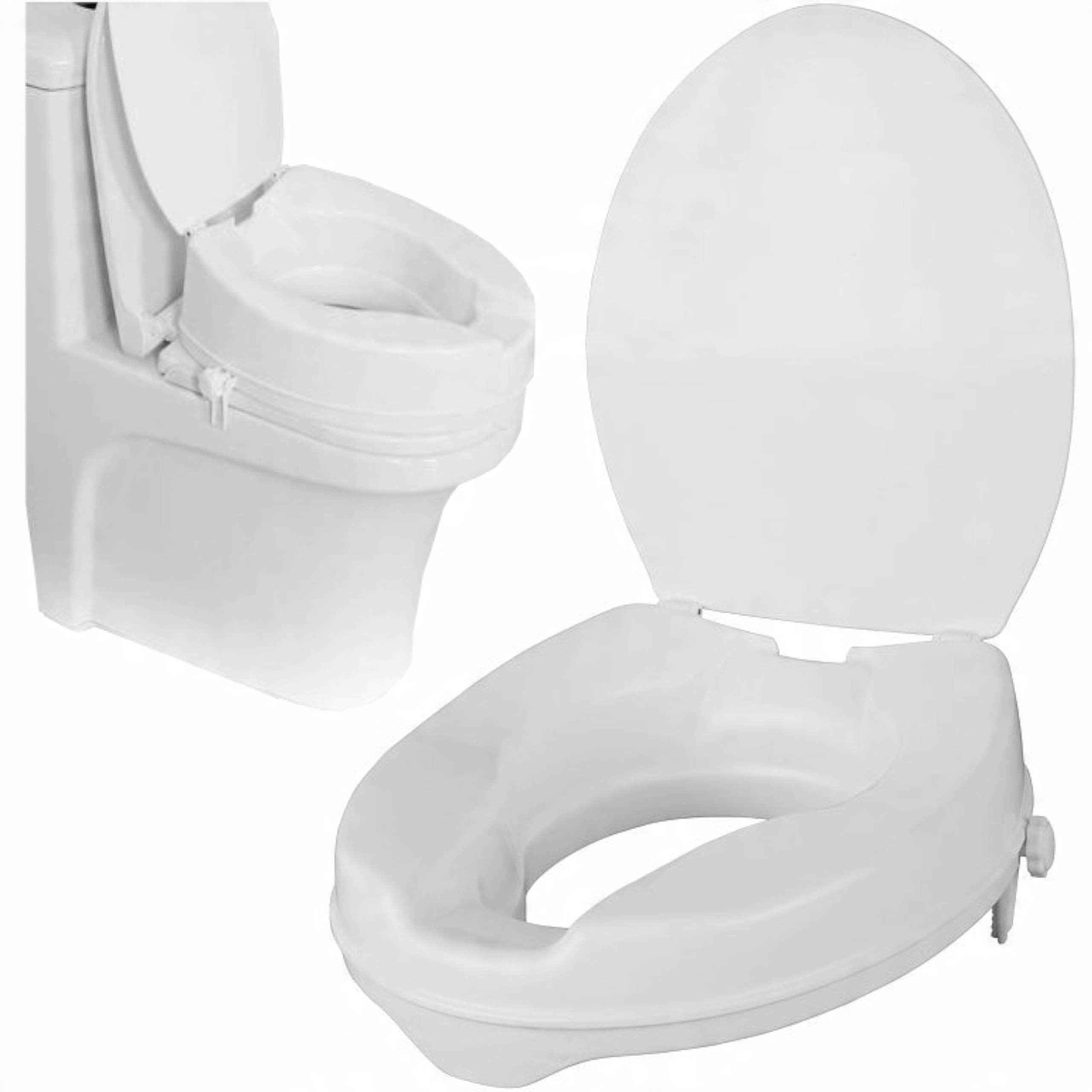 

Nakładka Nasadka podwyższająca Na Toaletę Wc 10cm