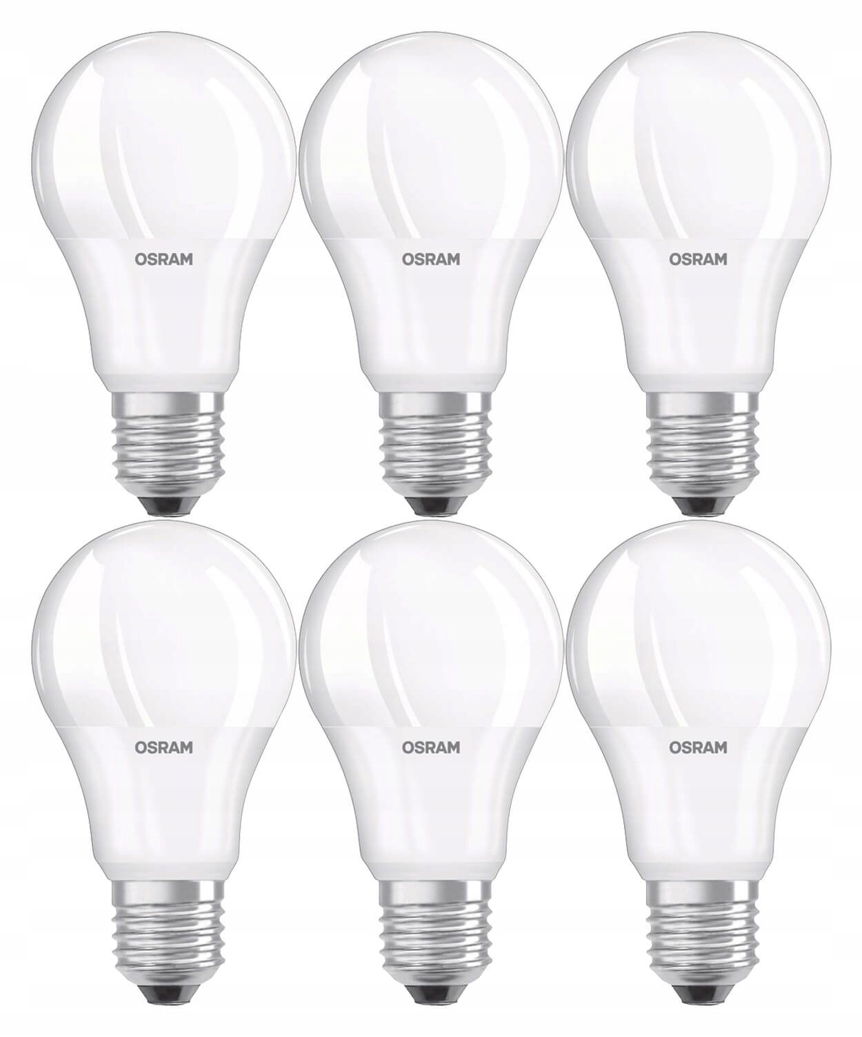 

6x Żarówka Led A40 E27 4,9W 40W 470lm Osram Ciepła