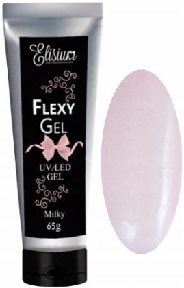 

Elisium FlexyGel Żel Budujący Uv/led Gel Milky 65g