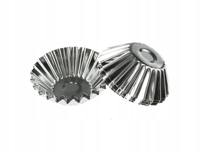 

Foremki metalowe do babeczek fi= 60mm 10szt