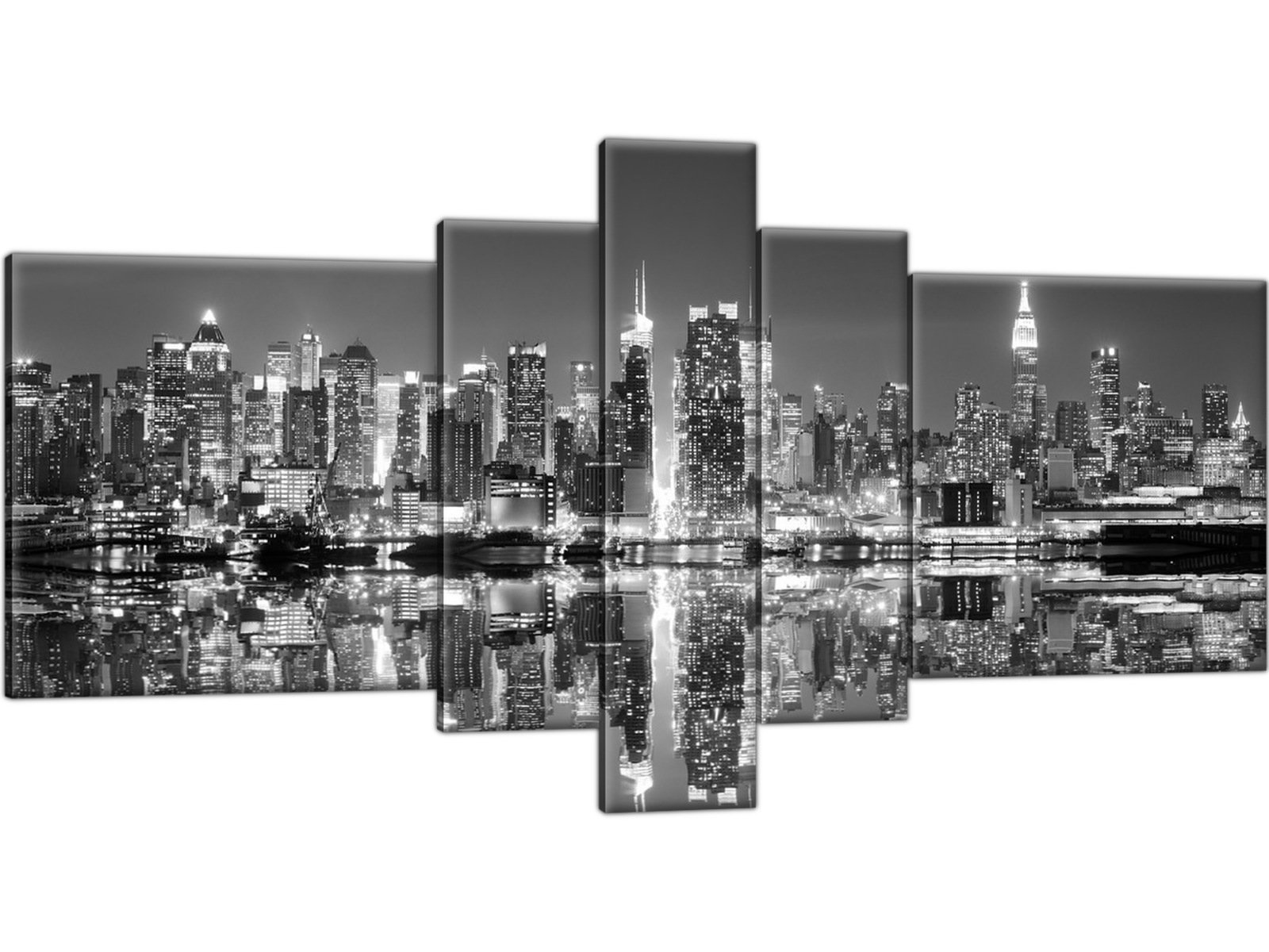 

Panorama Nowego Jorku Obraz 160x80 Tryptyk Miasto