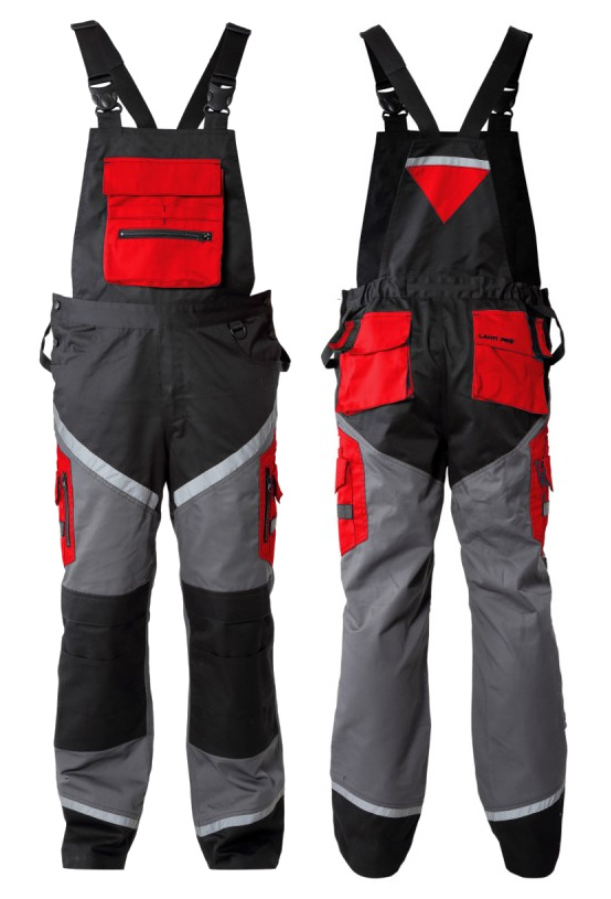 Lahti Pro Spodnie Ogrodniczki Robocze L4060502 M