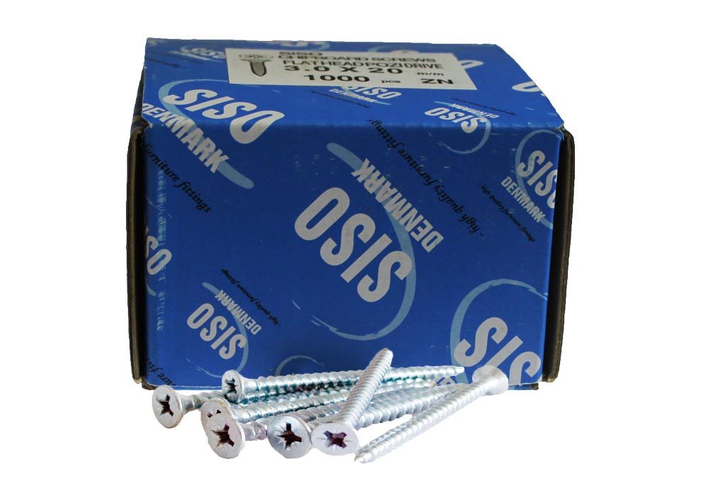 

Wkręty 5,0x40mm stalowe Siso, cena za 500szt