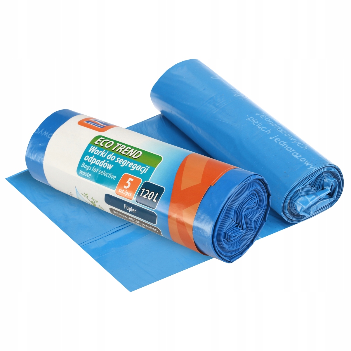 

Worki Do Segregacji Odpadów Na Papier Eco 120 L