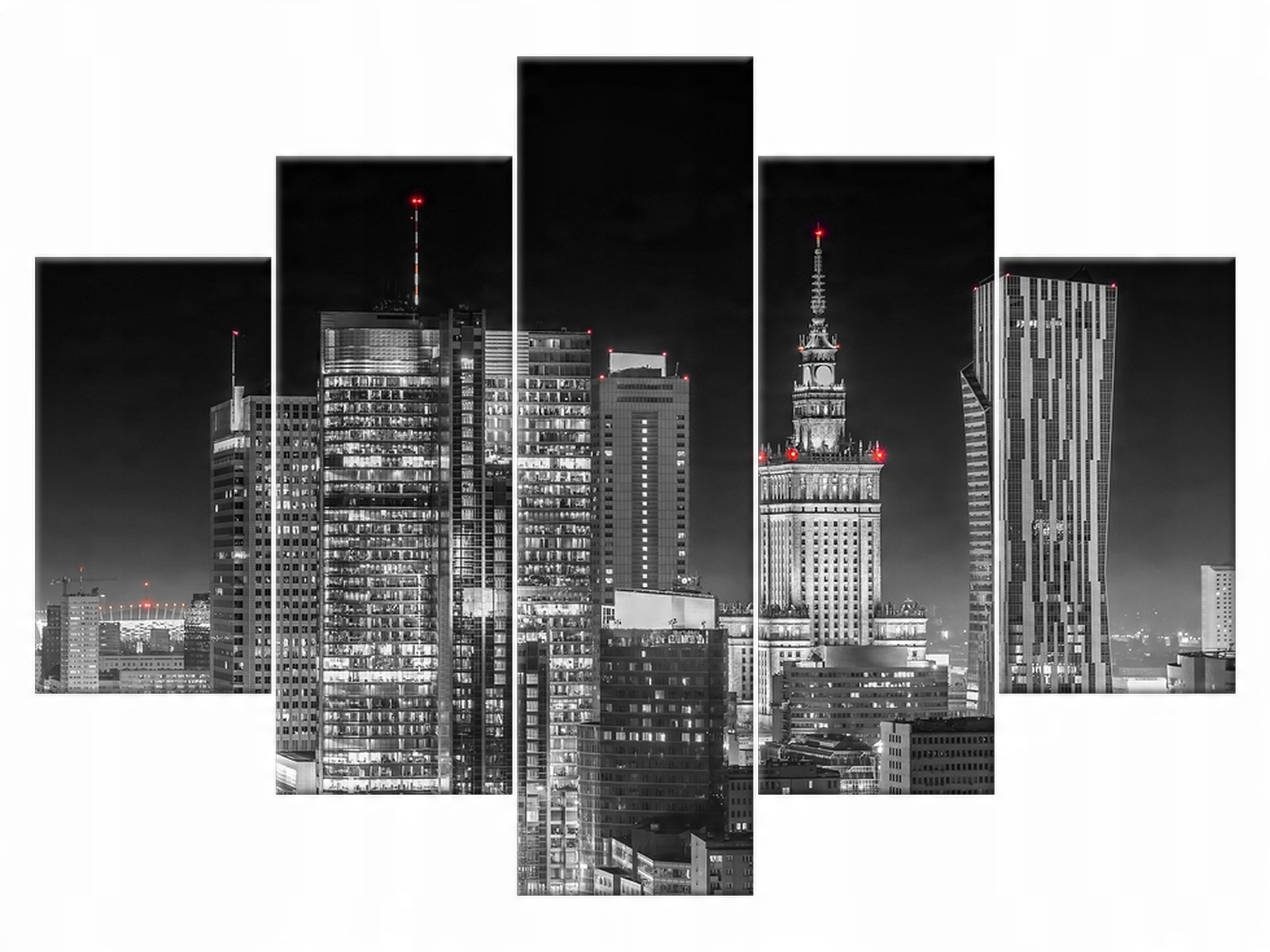 

Obraz Architektura Warszawa Panorama 150x105 Niebo
