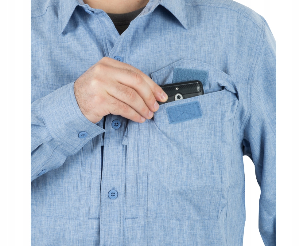 Koszula Helikon Gentleman - Melange Blue L Marka Helikon-Tex