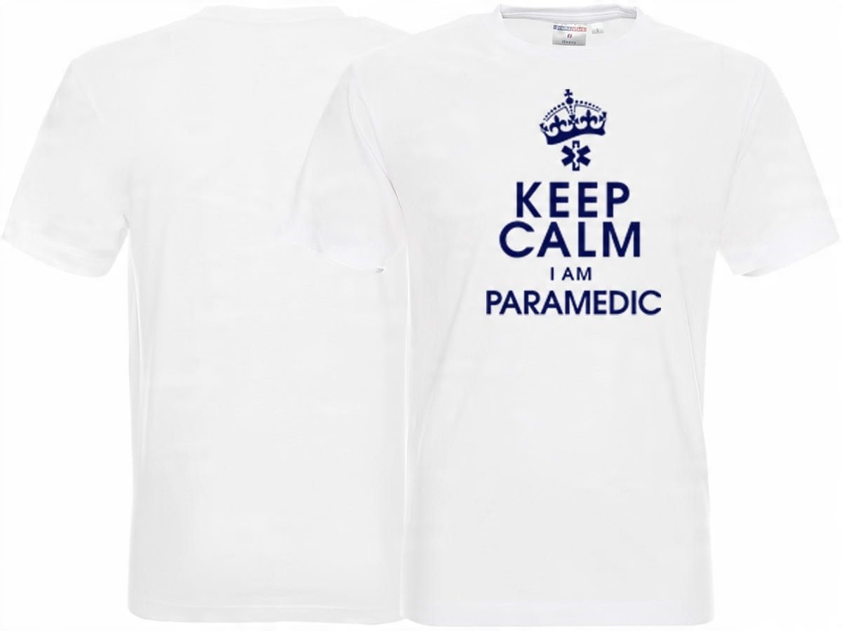 

Koszulka Keep Calm I Am Paramedic Ratownik Lekarz