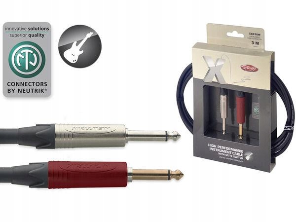 Stagg XGC3SW kabel instrumentalny 3m