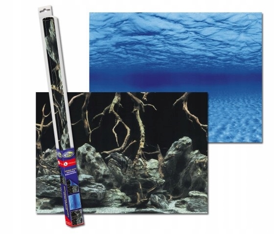 

Aqua Nova tło dwustronne Roots Water L 100/50cm