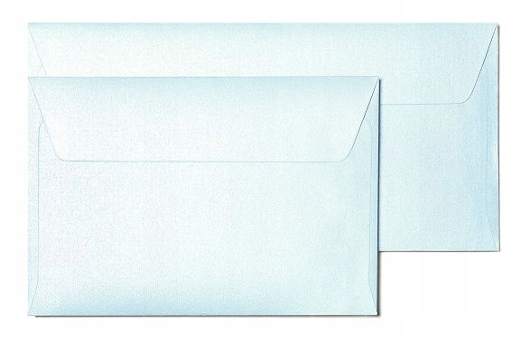 Koperta ozdobna DL Millenium Błękitny 120g 10szt