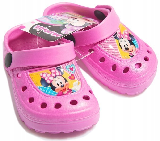 

Myszka Minnie Klapki Kroksy Buty Baseonowe R32/33