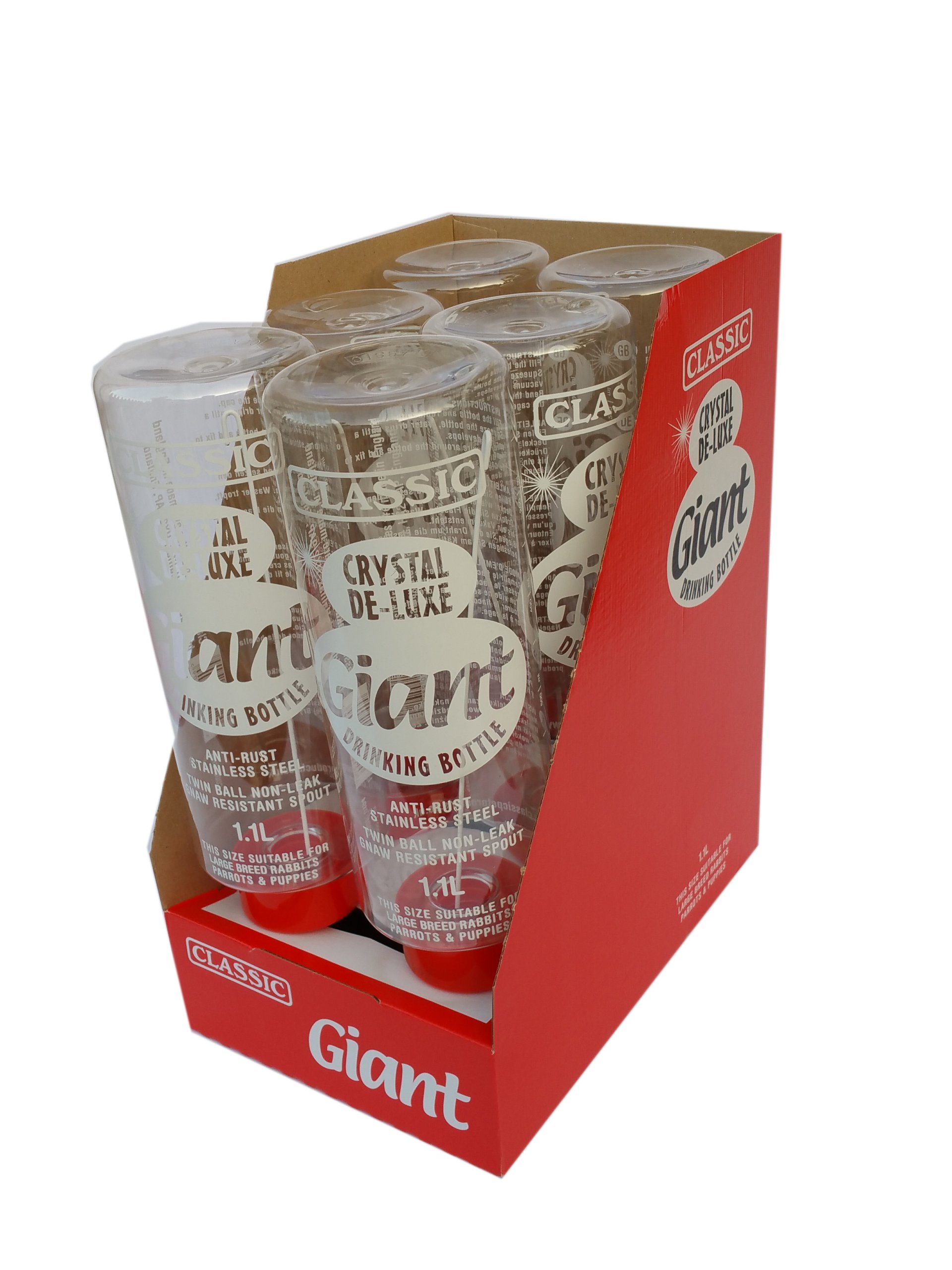 Levně Kuličkové Krmítko Pro Králíky 1100x6 ks Komplet