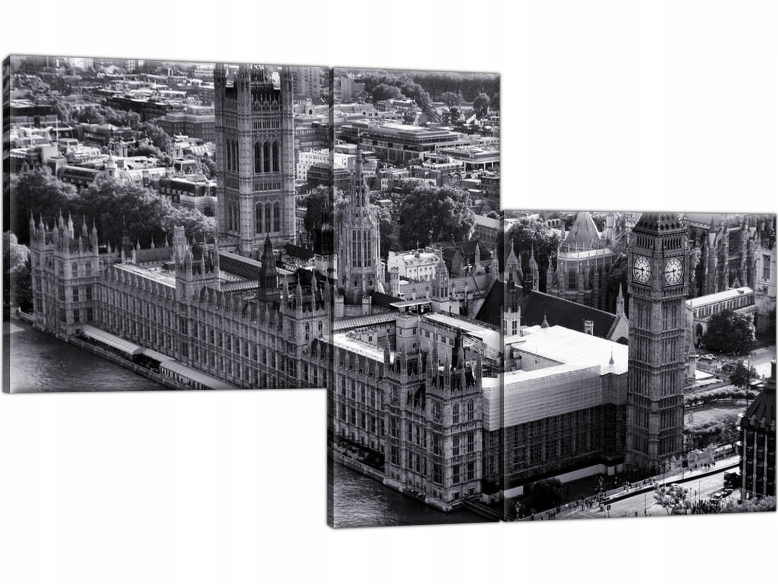 

Londyn Pałac Big Ben Miasto 90x50 Obraz Tryptyk