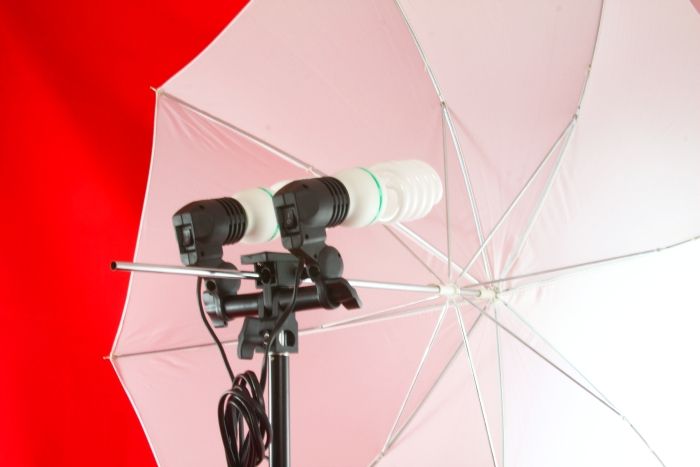 OPRAWKA STUDYJNA Studio PODWÓJNA E27 Z WYŁĄCZNIKAMI do Żarówek Lamp Model 996