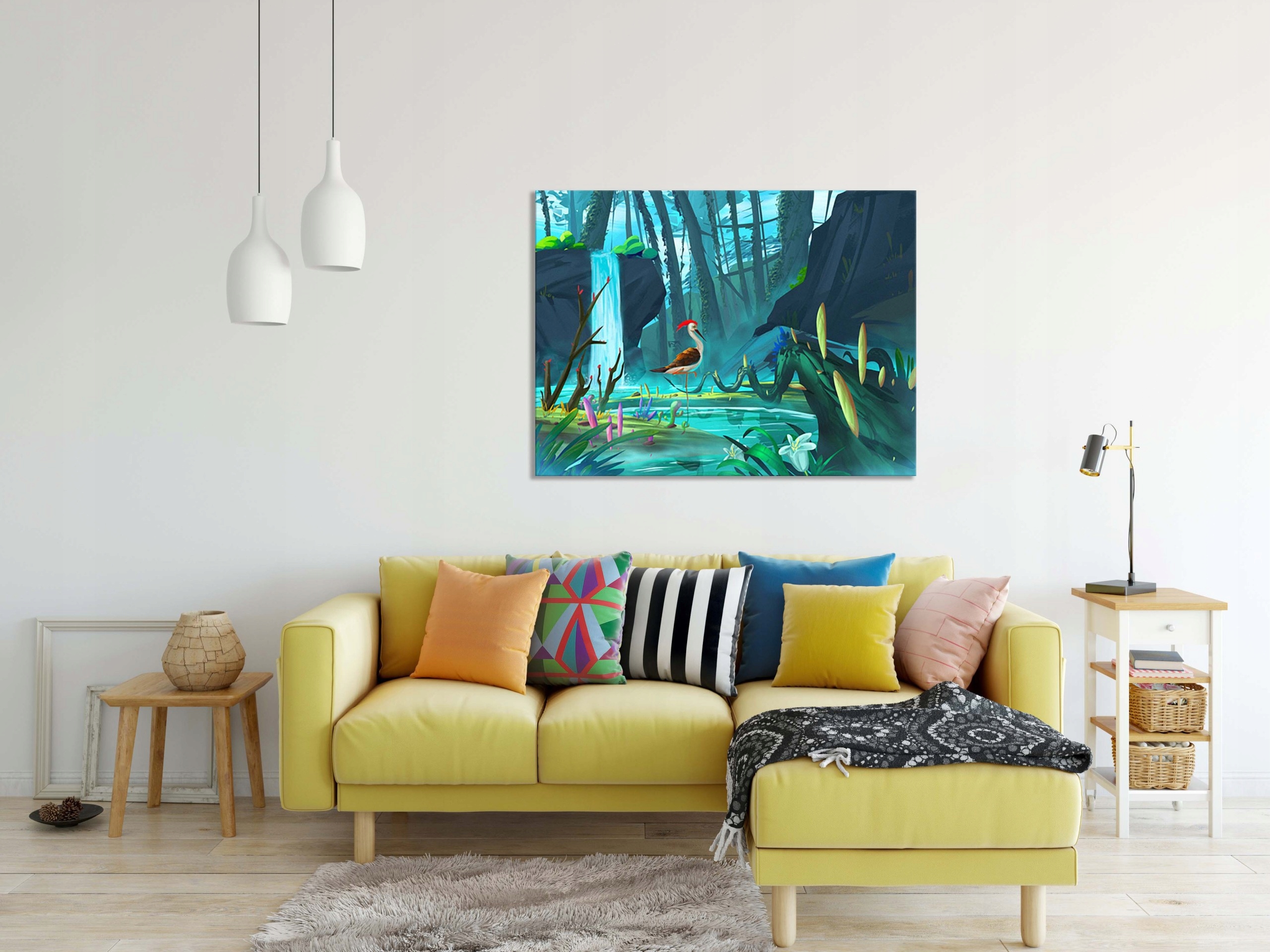 OBRAZ na płótnie ABSTRAKCJA 201844079 120x80 WZORY Szerokość produktu 120 cm