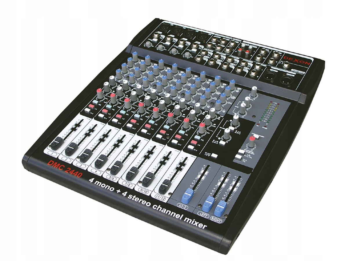 Dexon DMC 2440 4-kanálový mixér pre školy