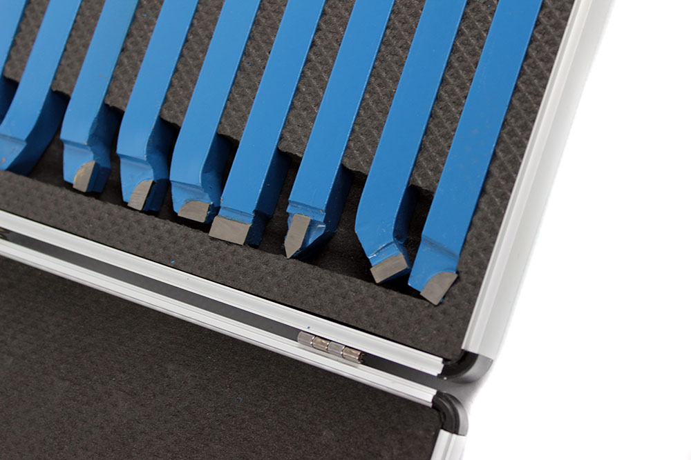 KOMPLET NOŻY TOKARSKICH 11 EL. 10x10mm Rozmiar 10x10mm