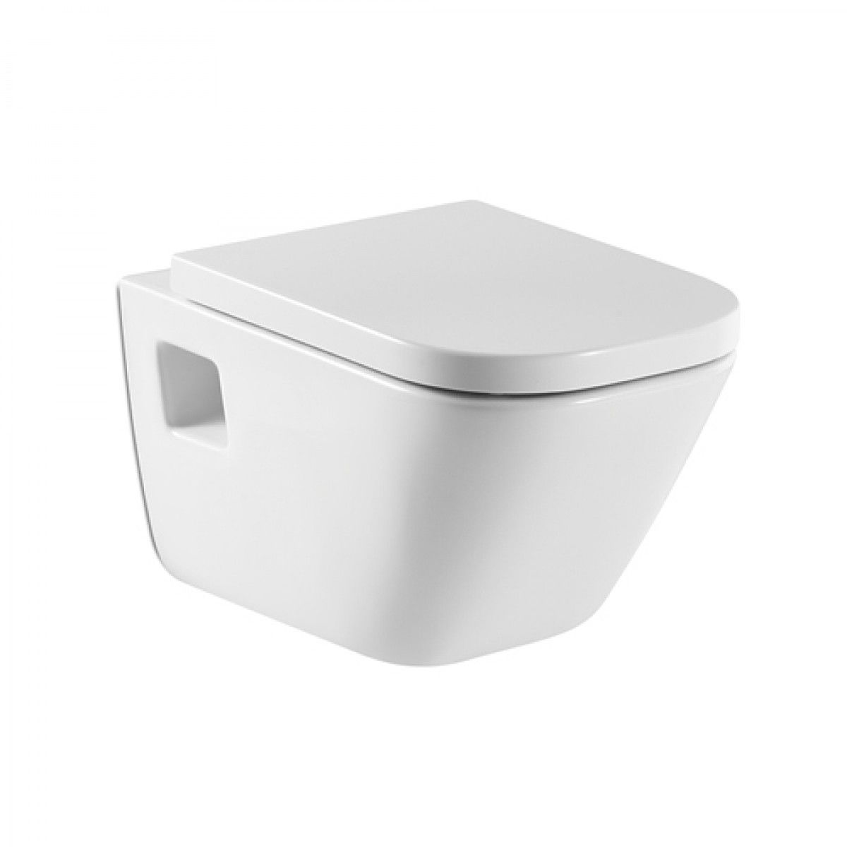 Miska Wc wisząca Roca Gap Square Square z kołnierzem zamkniętym A346477000