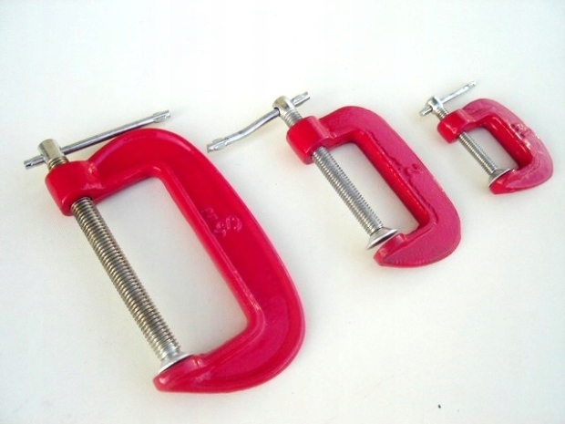 ŚCISKI STOLARSKIE MODELARSKIE TYPU G 3 szt Kod producenta 08-23620