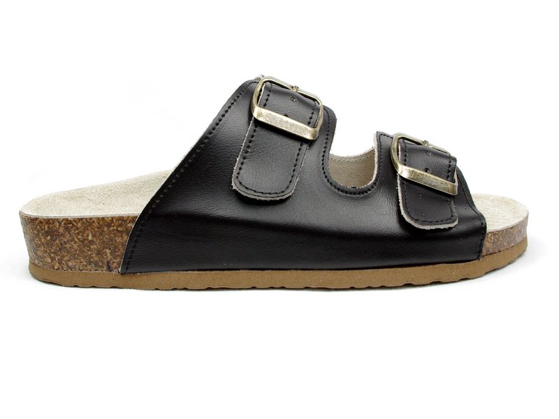 

Klapki Medyczne Ortopedyczne Korek - Czarny roz.42