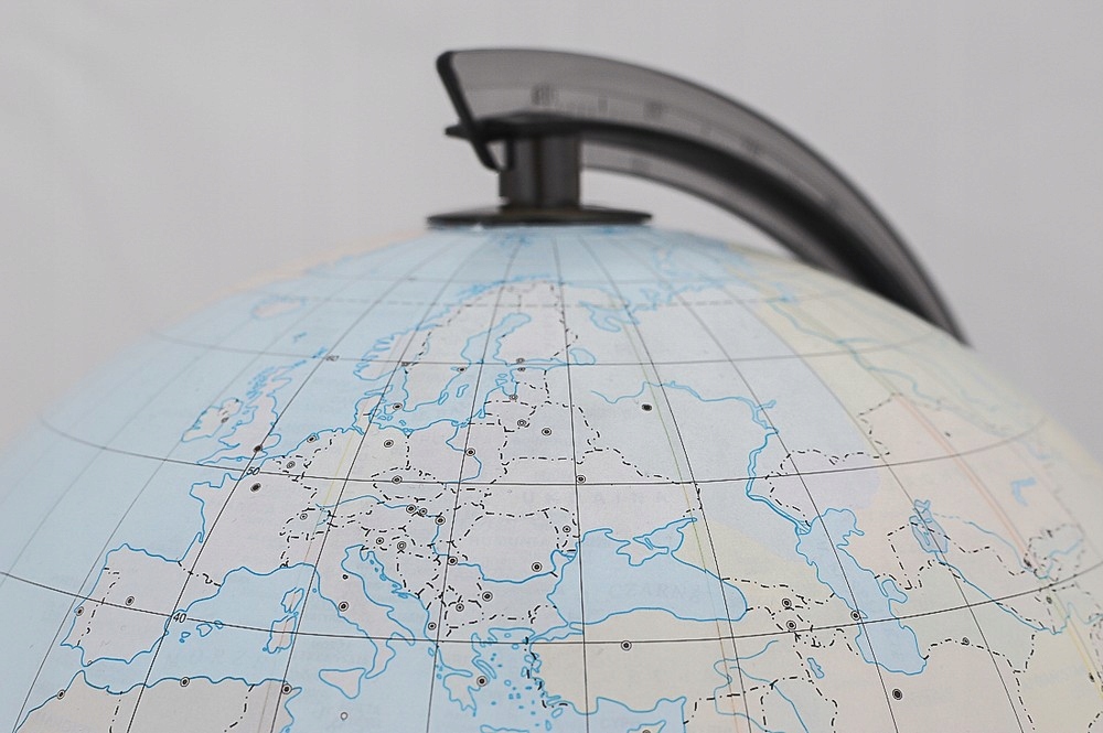 GLOBUS KONTUROWY 32 CM DUŻY DO ĆWICZEŃ Rodzaj inny