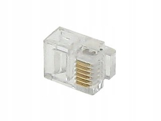 

Wtyk telefoniczny RJ12*P10 6P6C opak. 10 szt.