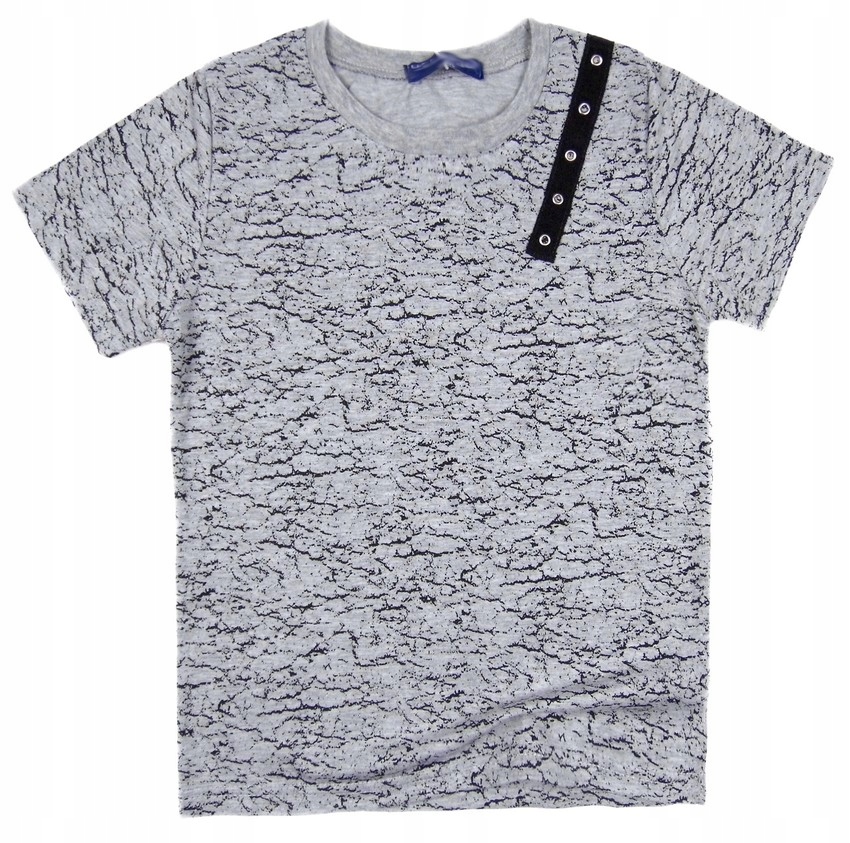 

koszulka T-shirt bawełna 180 *tennis* 8Y szara~EKS