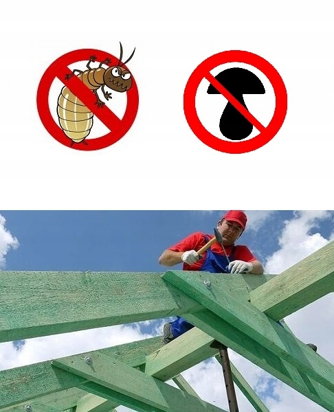 KUPRAFUNG impregnat do drewna zielony 1:13 konc 5L Kod producenta P Zielony