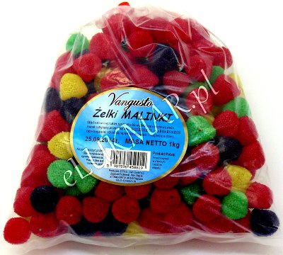 Żelki Vangusto 10x1kg Malinki — 7