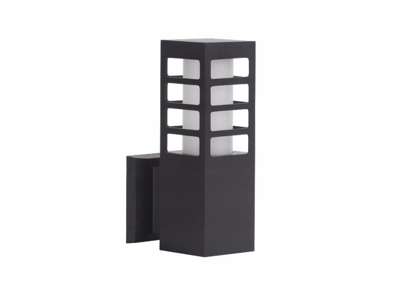 Zahradní nástěnné svítidlo voděodolné černé E27 18 W