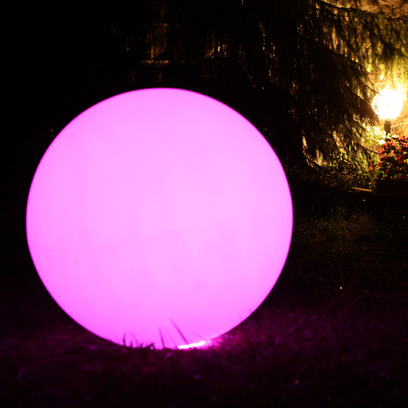 Kula lampa nad basen 50 cm - 9W LED, Made in Italy Wysokość 48 cm