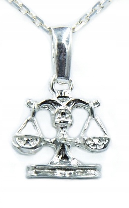 

Wisiorek Znak Zodiaku Waga SREBRO.Pr.925!
