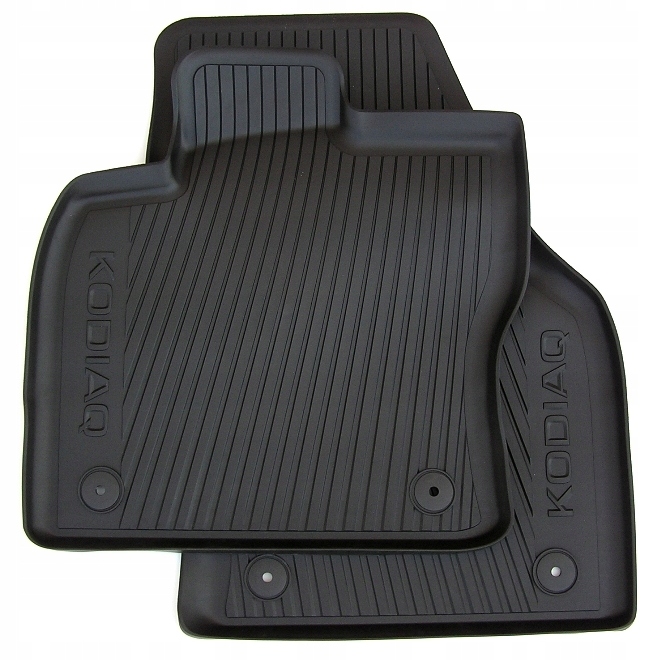 

Dywaniki Gumowe Przód Przednie Skoda Kodiaq Oryg.