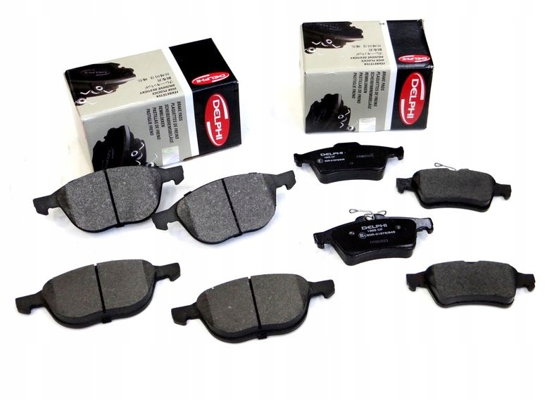 LP1869 - ГАЛЬМІВНІ КОЛОДКИ ПЕРЕДНІ + ЗАДНІ ДЛЯ FORD FOCUS II MK2