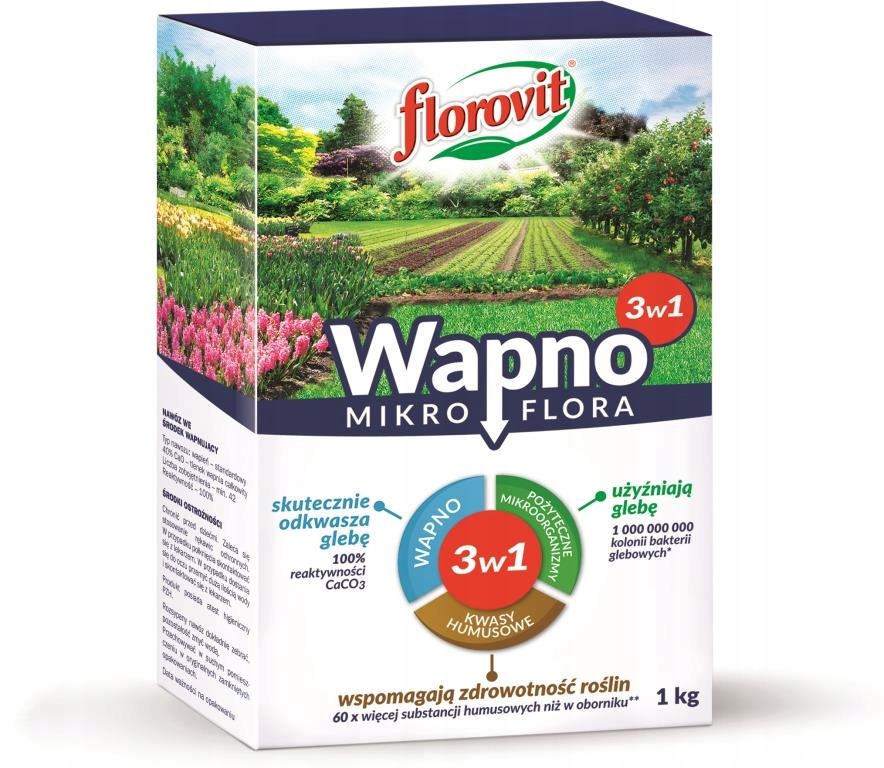

Florovit Wapno nawóz 3w1 Mikroflora 1 kg