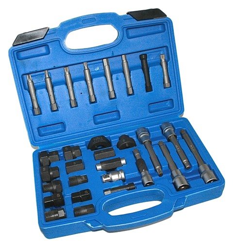 KLUCZE ALTERNATOROW NAJWIEKSZY ZESTAW 30 EL NASADK Producent code x30ap