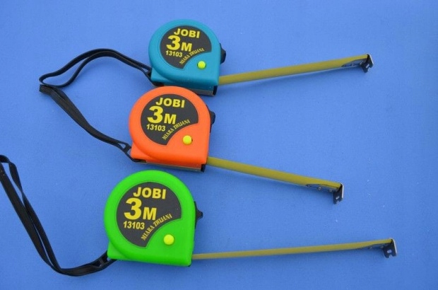 MIARA JOBI 3m / 19mm Zwijana ze stopem miary taśma Rodzaj miara zwijana