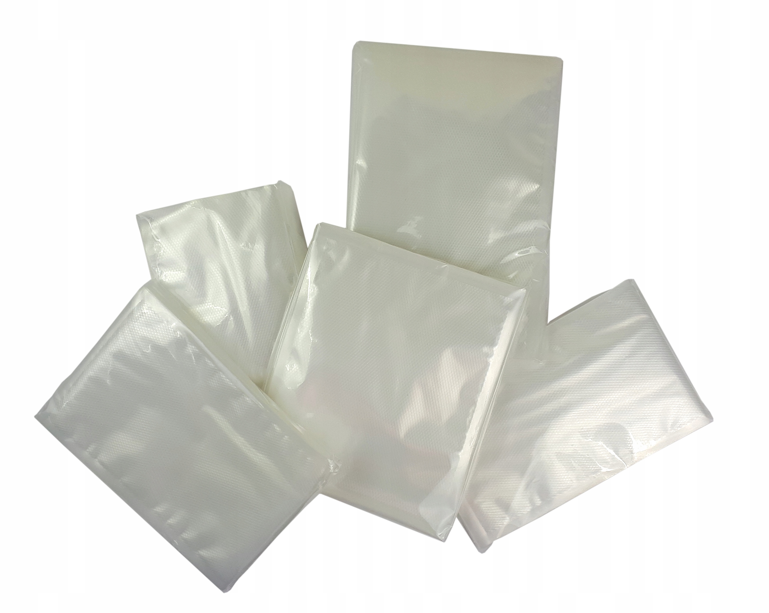 

Worki moletowane do pakowania próżniowego 20x25cm