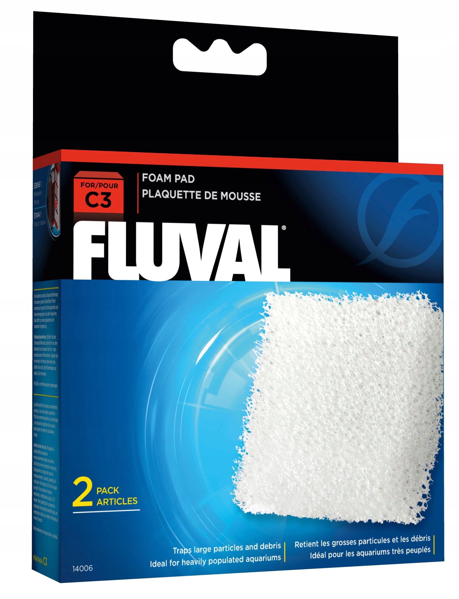 

Hagen Wkładka gąbkowa do filtra Fluval C3 2 szt