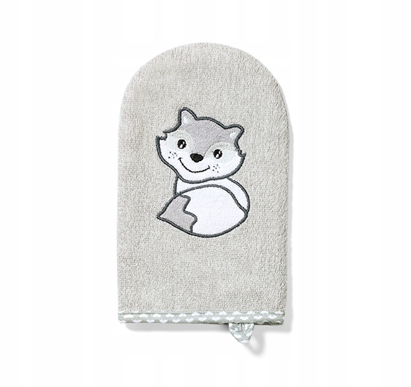 

Babyono Myjka Bambusowa Rękawica Kąpieli Grey 347