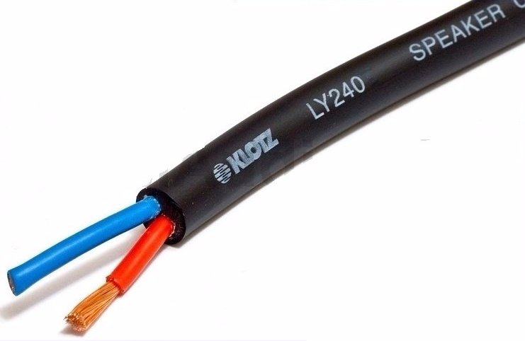 

Przewód kabel głośnikowy Klotz LY240 2x4mm Ofc