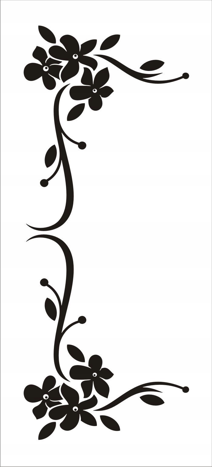 

Naklejka na ścianę meble lustro dekor Ornament 71