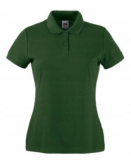 

Koszulka Polo Damska Fruit Of The Loom Green S
