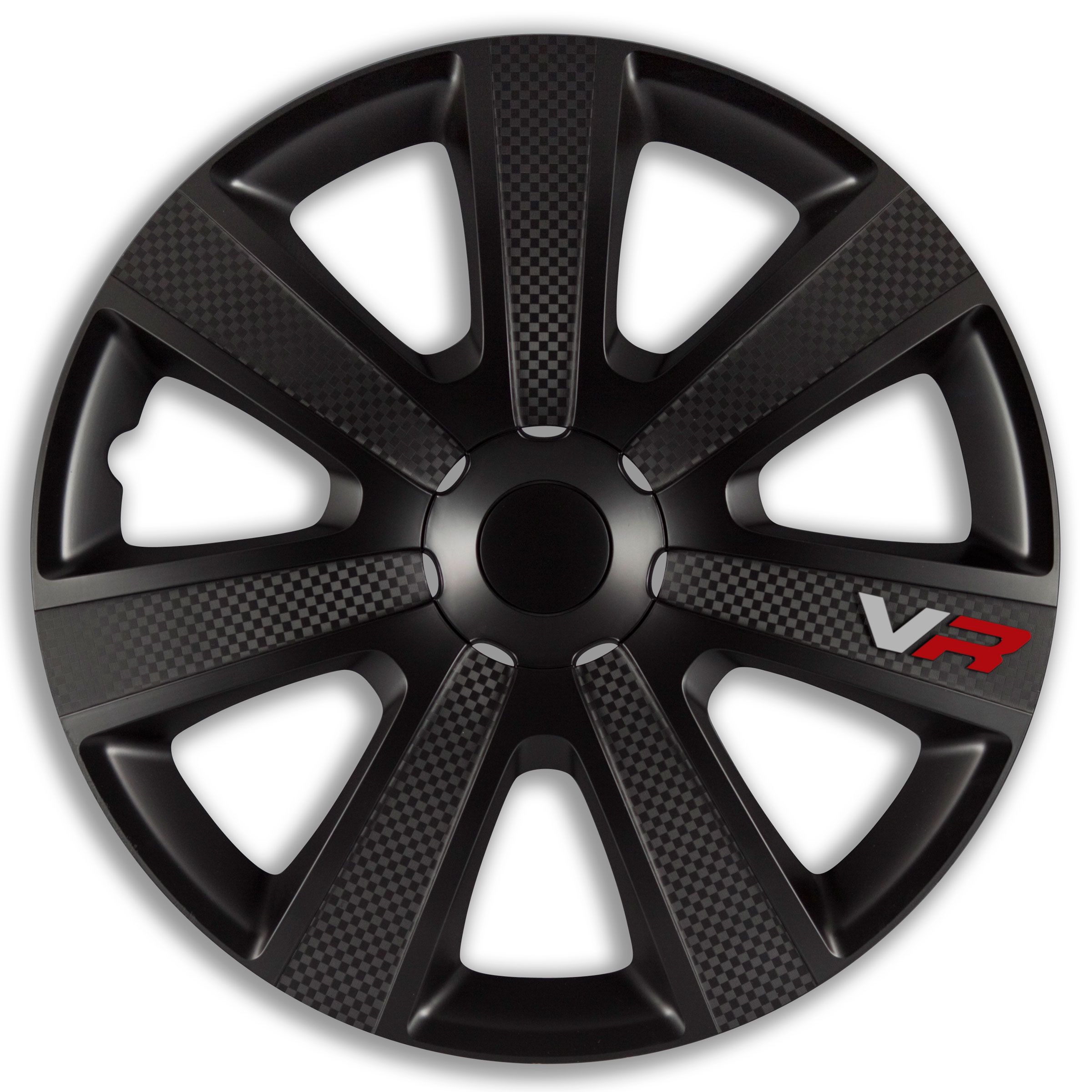

Kołpaki uniwersalne Vr Carbon Black 15 cali